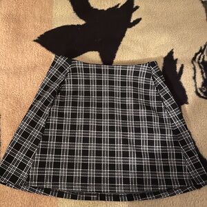 Plaid skirt size small!